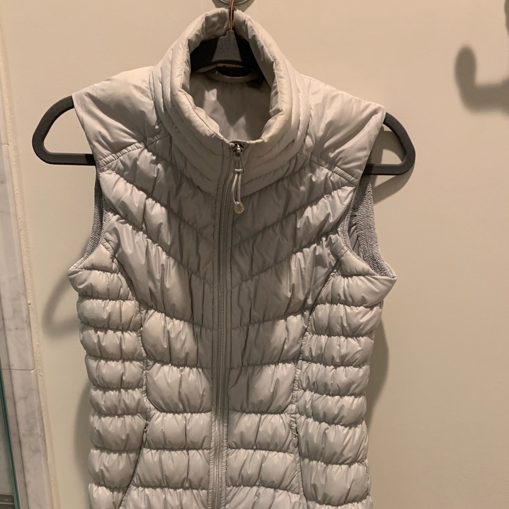 Athleta Down Grey Vest